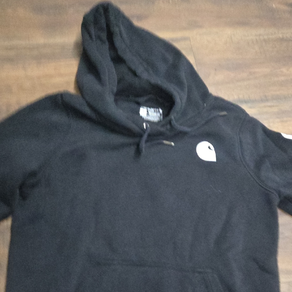 CarhartBlack Pullover Hoodie Sweatshirt